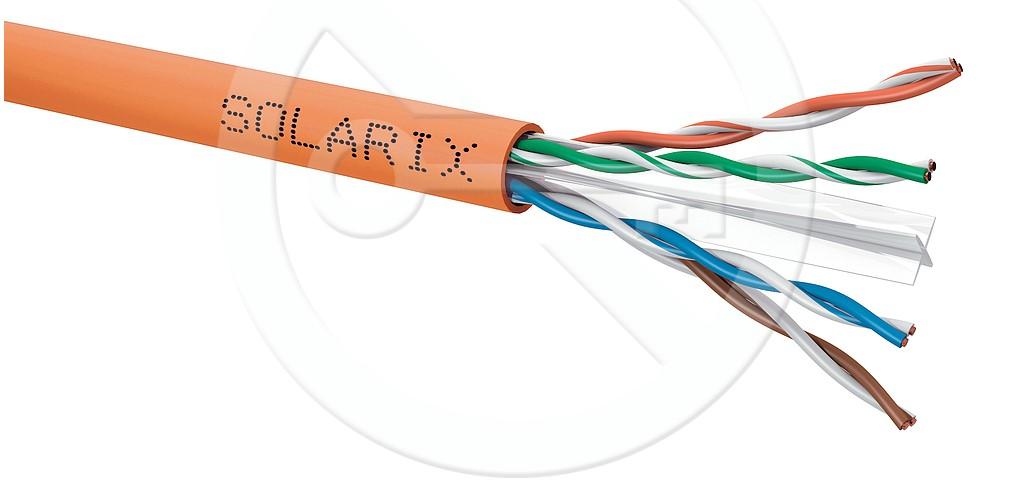 SXKD-6-UTP-LSOHFR-B2ca - Solarix LSOH, 500m/cívka, B2ca-s1,d1,a1