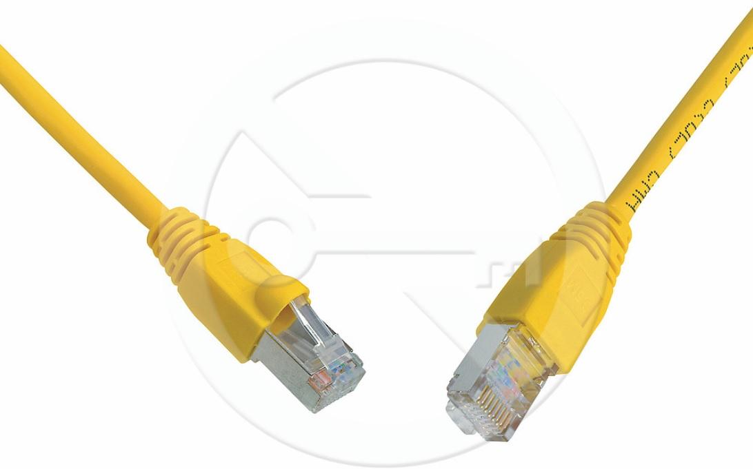 C5E-315YE-5MB - Solarix patch kabel CAT5E SFTP PVC, 5m