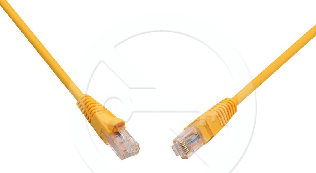 C5E-114YE-15MB - Solarix patch kabel CAT5E UTP PVC, 15m