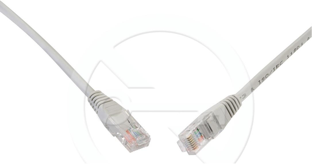 C6-155GY-7MB - Solarix patch kabel CAT6 UTP PVC, 7m