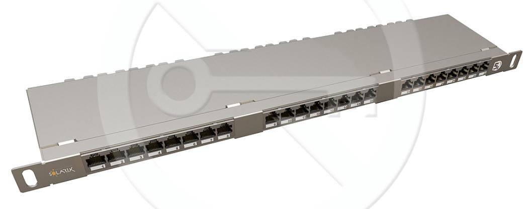 SX24HD-5E-STP-SL - Solarix 24 x RJ45 CAT5E STP