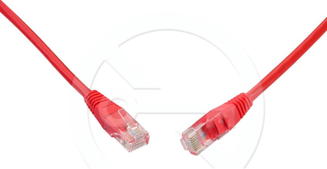 C6-114RD-3MB - Solarix patch kabel CAT6 UTP PVC, 3m