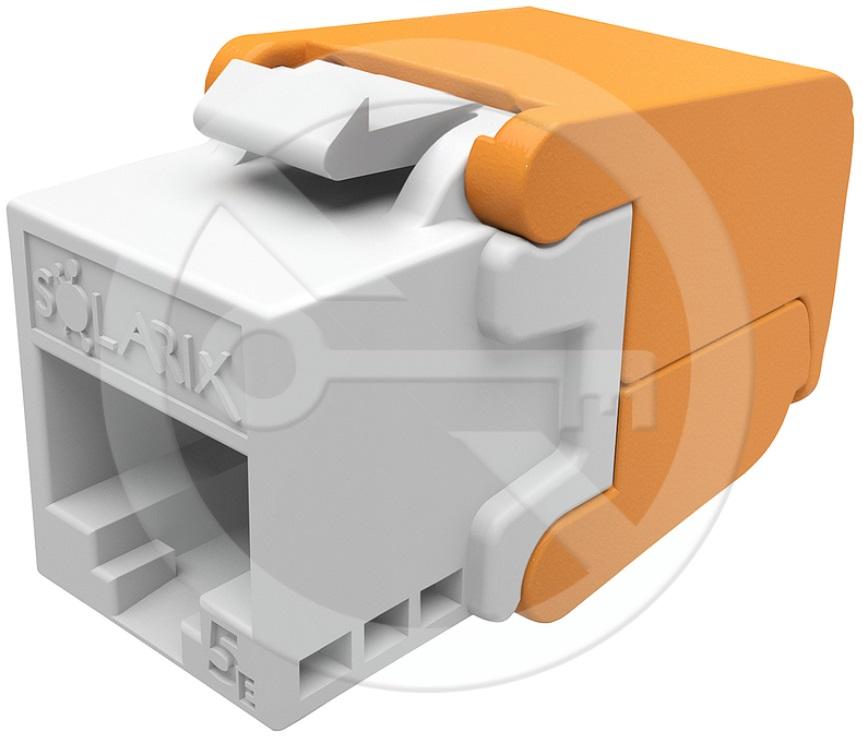 SXKJ-5E-UTP-WH-SA - Solarix keystone CAT5E samořezný