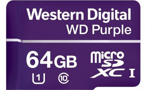 WDD064G1P0A - memorijska kartica MicroSDXC 64GB, WD ljubičasta